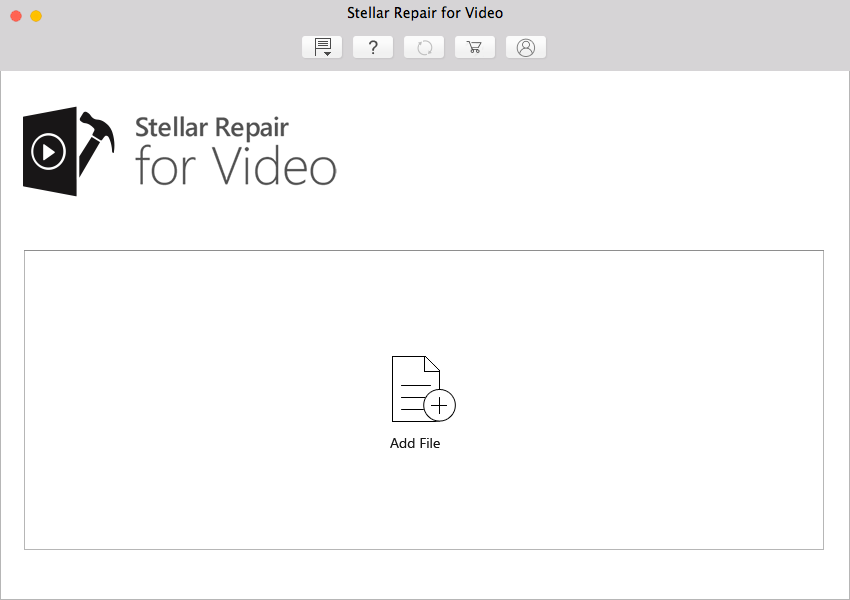 Stellar Repair for Video 5.0 : Main Window