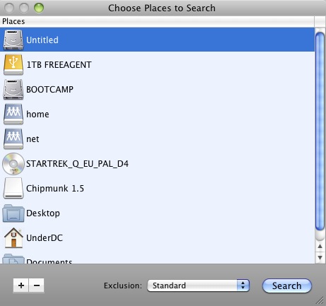 Chipmunk 1.5 : Choose places