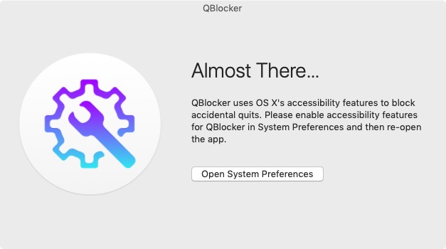 QBlocker 2.4 : Initial Setup