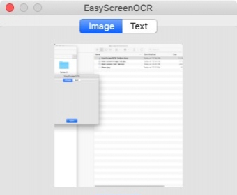 Main Screen - Image tab