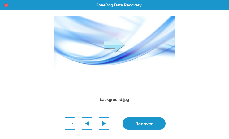 FoneDog Data Recovery 1.1 : Preview Window