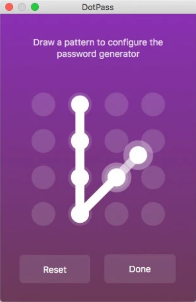 DotPass 1.5 : Welcome Screen