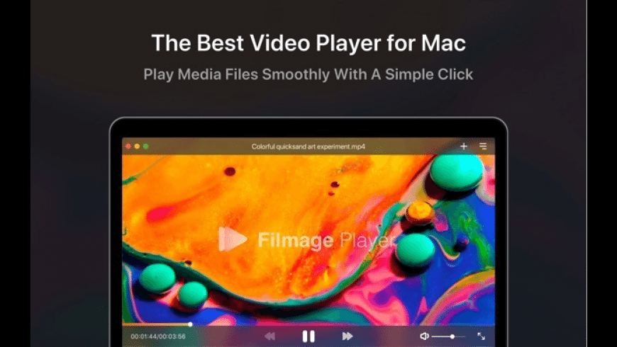 Filmage Player - Best Free Video Player 1.0 : Main Window