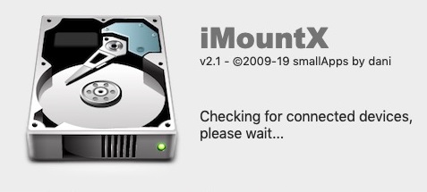 iMountX 2.1 : Initial Check
