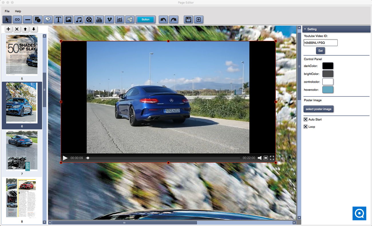 Next FlipBook Maker for Mac 2.7 : interactive flipbook with multimedia