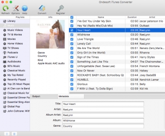 add iTunes songs