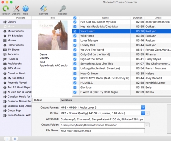 iTunes converter for Mac