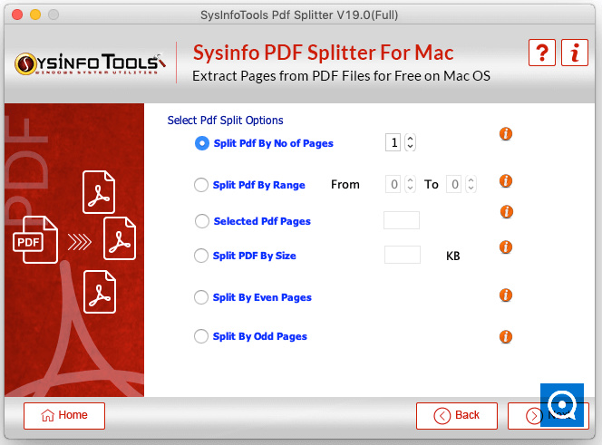 SysInfoTools MAC PDF Splitter 19.0 : Mac PST Converter Step 5