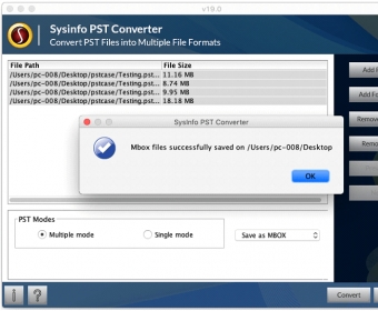 Mac PST Converter Step 5