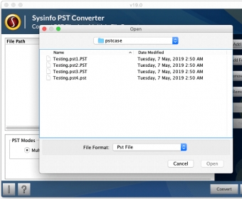 Mac PST Converter Step 2