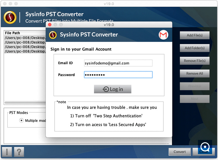 SysInfoTools Mac PST Converter Software 19.0 : Mac PST Converter Step 8