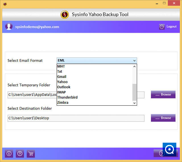 SysInfoTools Yahoo Backup for Mac 19.0 : Add Corrupt File
