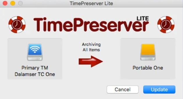 TimePreserver Lite 2.0 : Main Screen