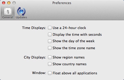 Time Palette 6.3 : Program Preferences