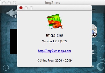 Img2icns 1.2 : About
