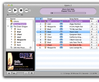 Karaoke Kjams 2 Interface Mac