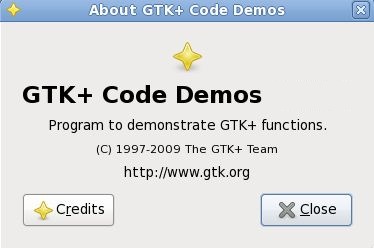 Gnome-Gtk 2.2 : Main window