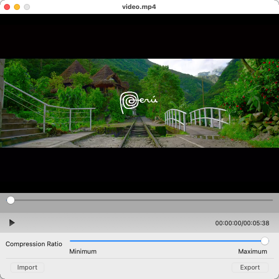 iLove Video Compressor 2.2 : Add Video Window