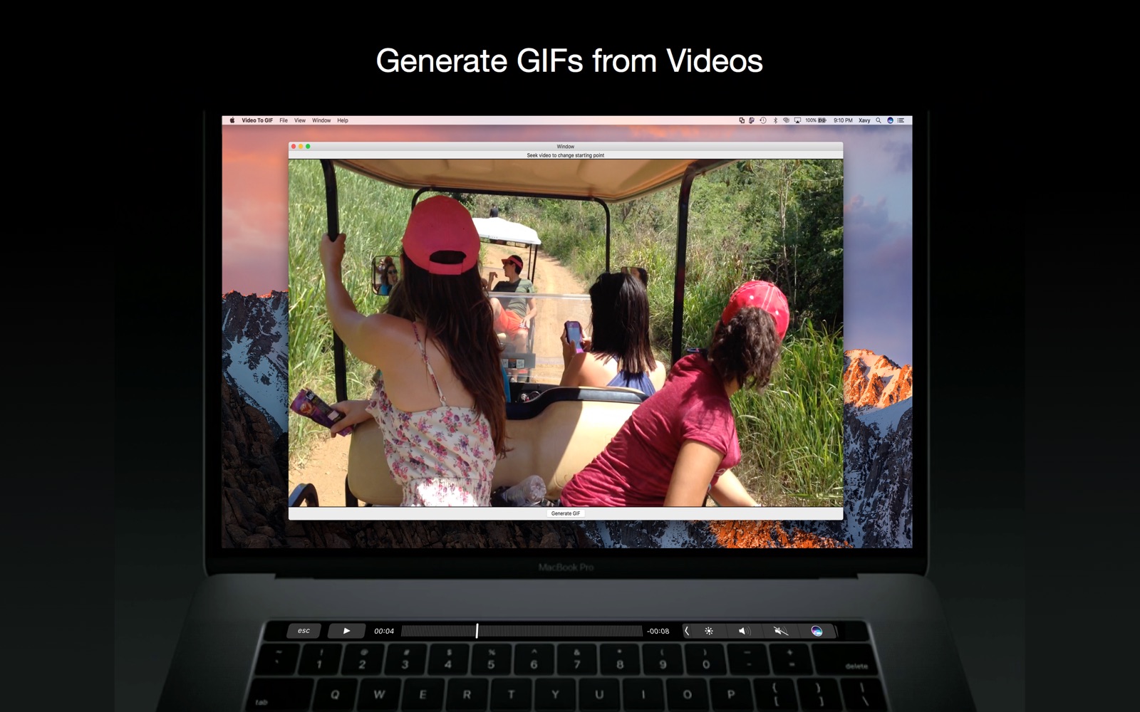 GIF Generator 1.0 : Main Window