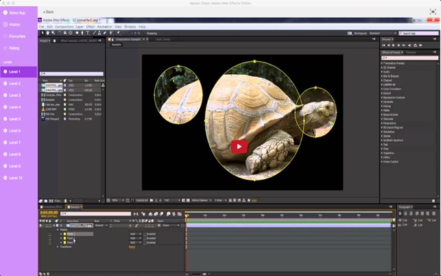 Master Class! Adobe After Effects Edition 1.1 : Main Window