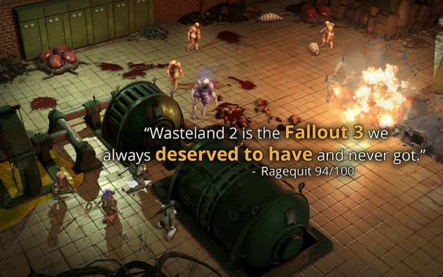 Wasteland 2: Director's Cut : Main Window