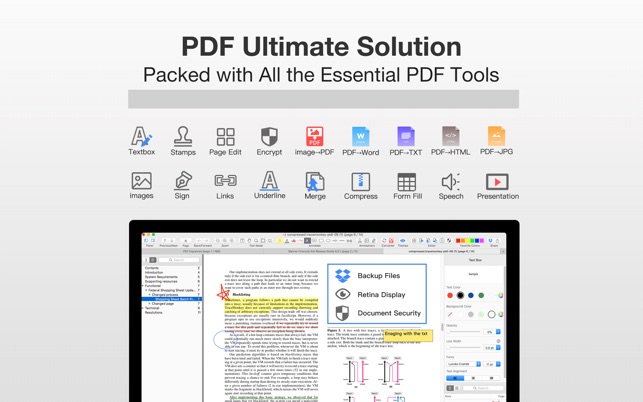 PDF Professional-Annotate,Sign 2.7 : Main Window