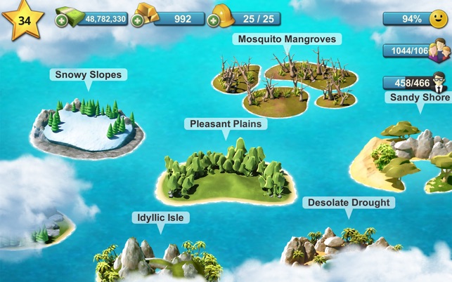 City Island 4 Simulation Town 1.9 : Main Window
