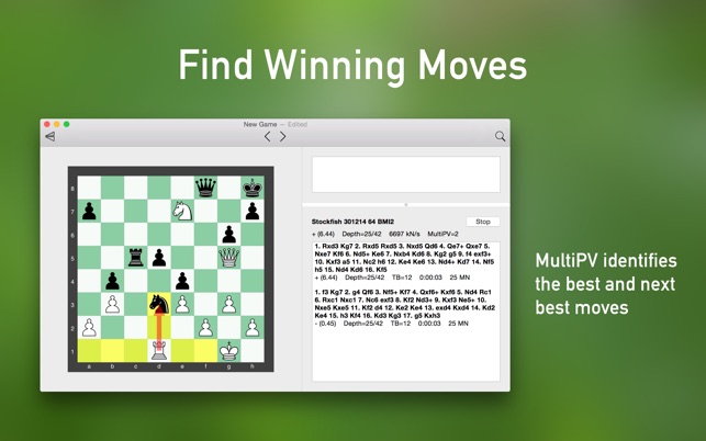 Stockfish Chess 2.2 : Main Window