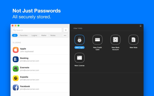 Secrets | Password Manager 3.2 : Main Window