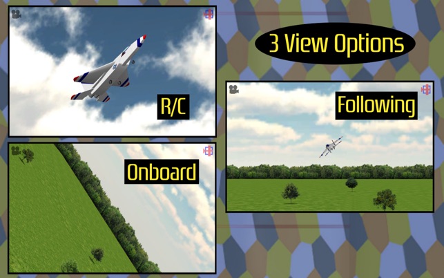 RC-AirSim - RC Model Airplane Flight Simulator 1.2 : Main Window