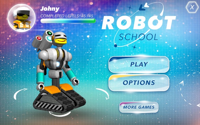 Robot School. Programming For Kids 1.0 : Main Window