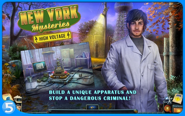New York Mysteries 2: High Voltage 1.0 : Main Window
