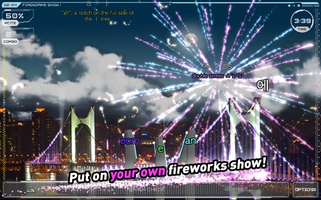 Word Fireworks 2.2 : Main Window