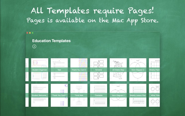 Education Templates by Nobody 2.1 : Main Window