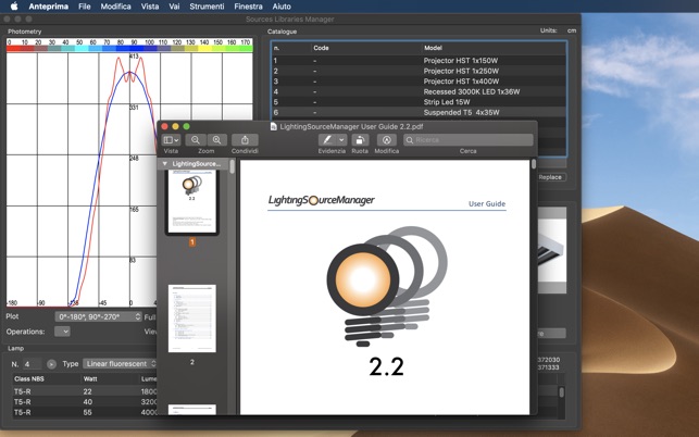 Lighting Source Manager 2 2.2 : Main Window