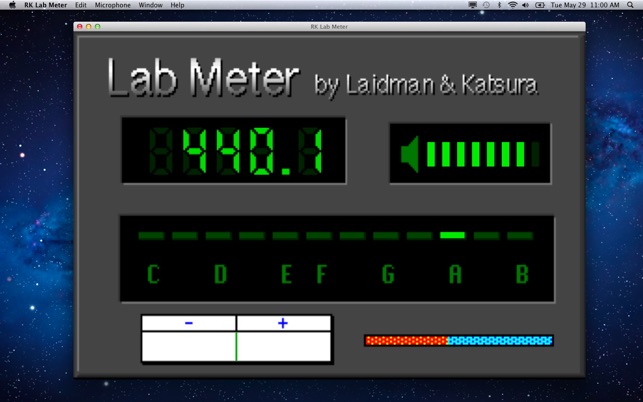 RK Lab Meter 5.4 : Main Window
