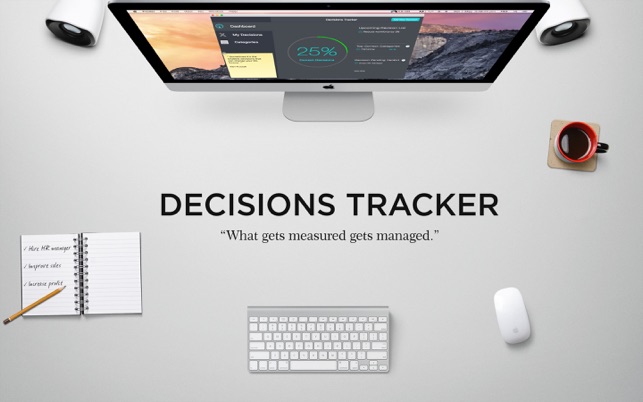 Decisions Tracker 1.2 : Main Window