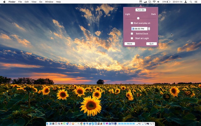 Desktop Shades : Main Window