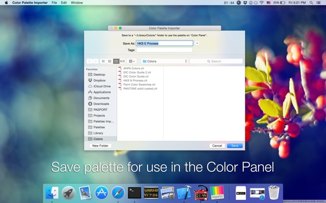 Color Palette Converter 1.4 : Main Window