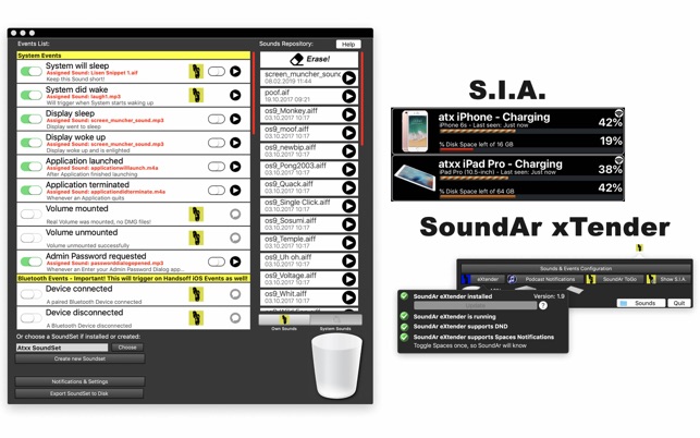 SoundAr 2.6 : Main Window