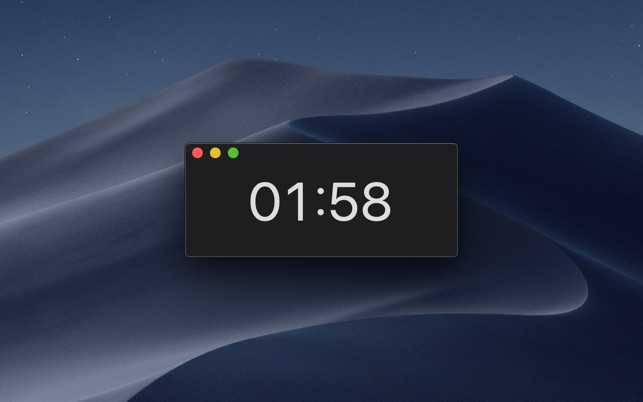Just a Timer 1.3 : Main Window
