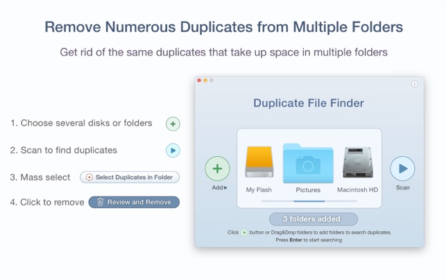 Duplicate File Finder Remover 6.9 : Main Window