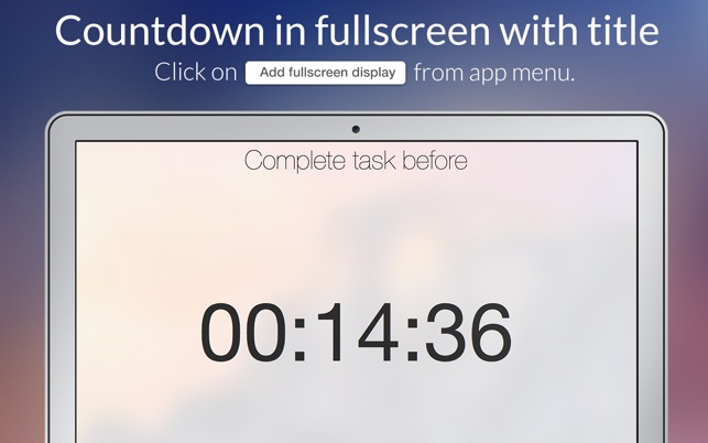 Time Manager 1.0 : Main Window