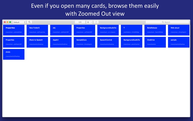File Cards 1.4 : Main Window
