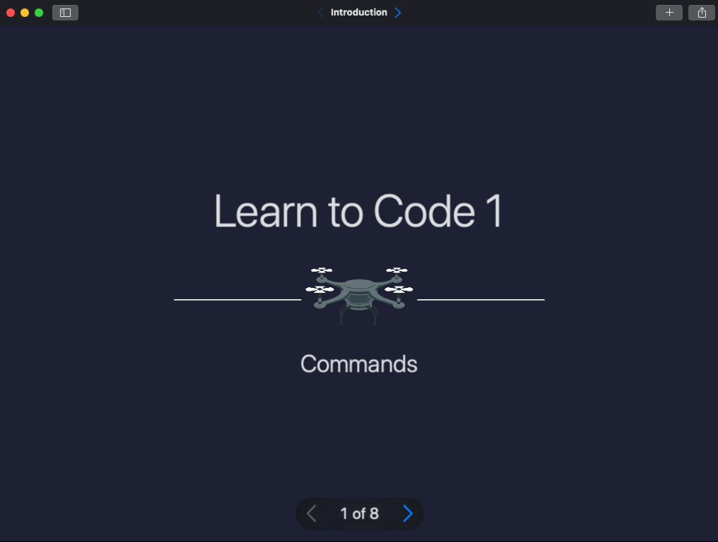Swift Playgrounds 3.4 : Learn to code screen