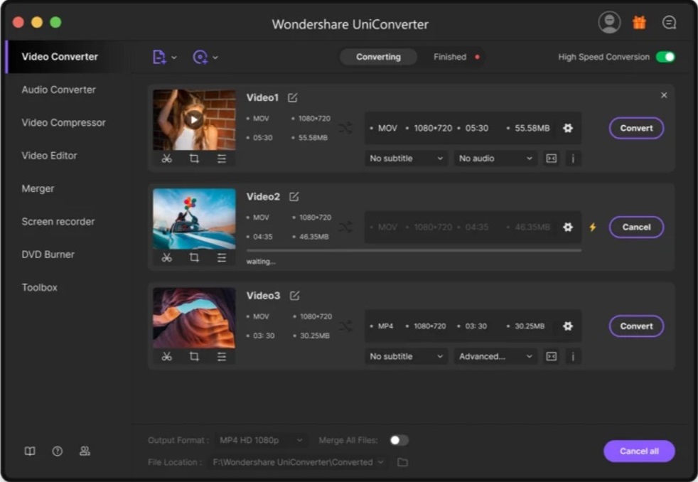 Wondershare UniConverter 12.0 : Video Converter