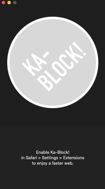 Ka-Block 3.4 : Main interface