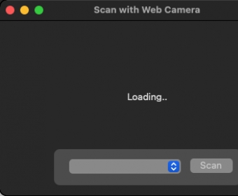 Scan With Web Camera