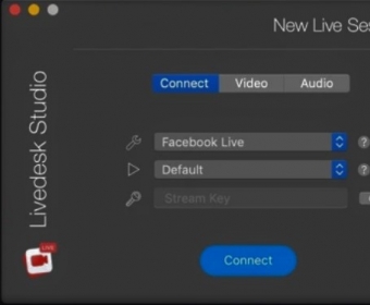 New Live Session - Connect Tab