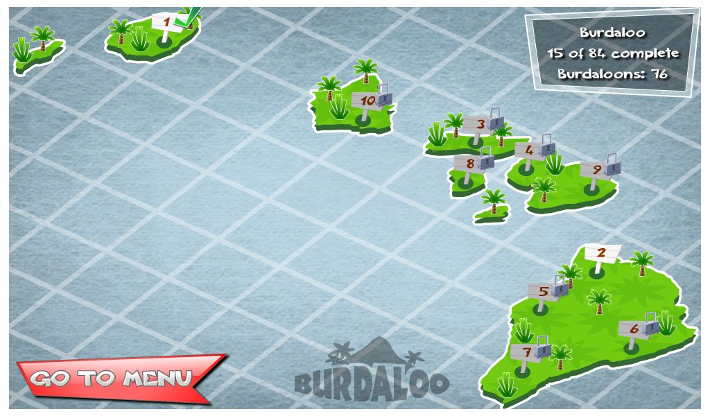 Burdaloo 1.0 : The Burdaloo islands map